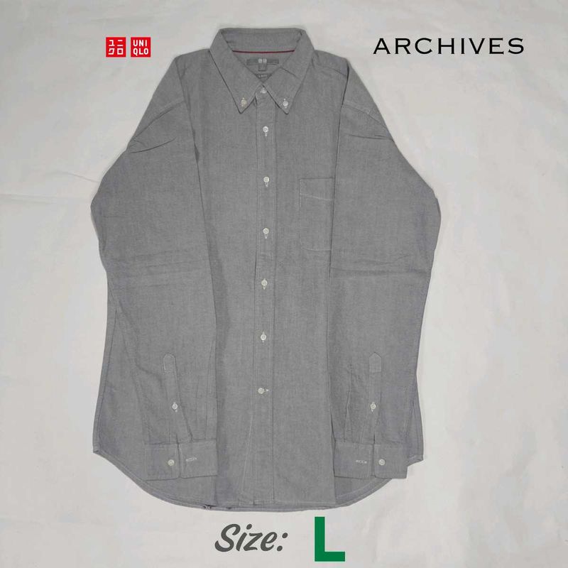 UNIQLO Grey Shirt