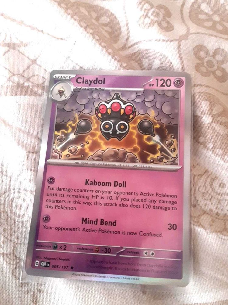 Claydol Pokemon Card (Original)