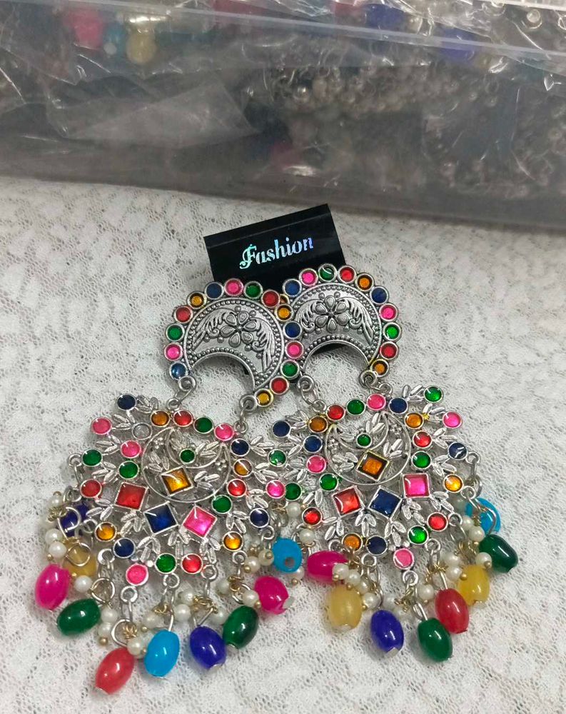 Colorful Dangle Earrings