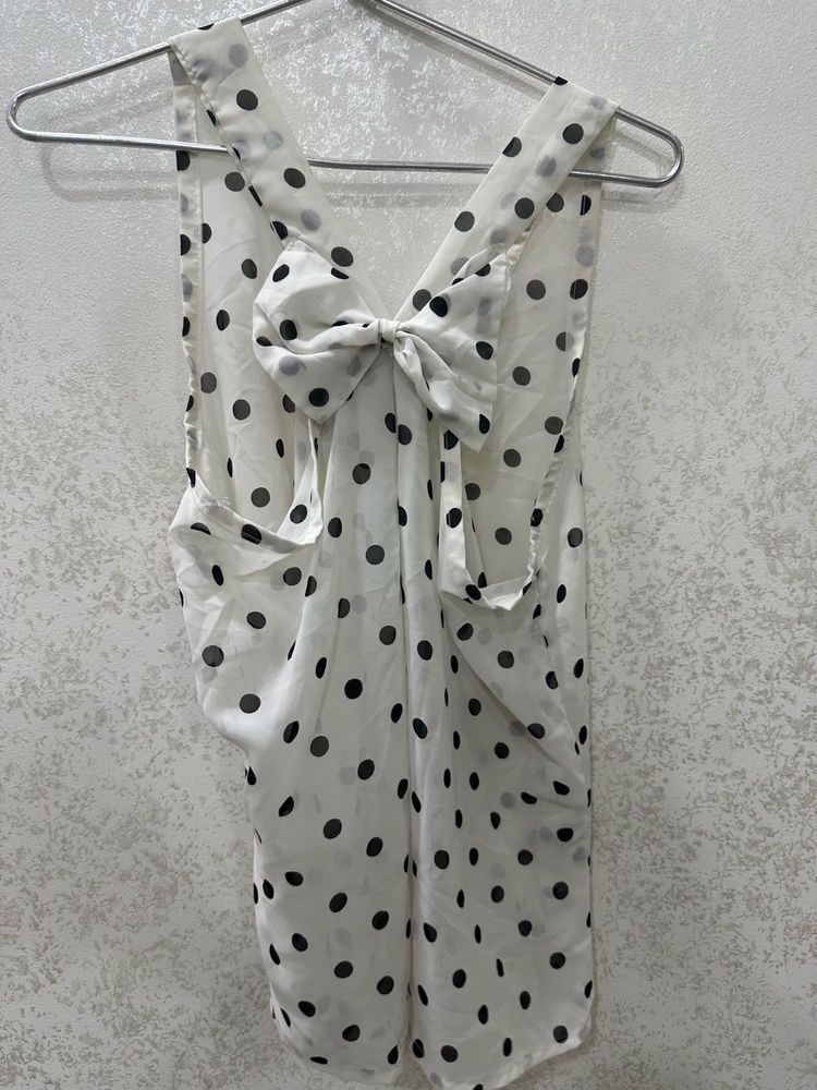 Bow Sheer Top