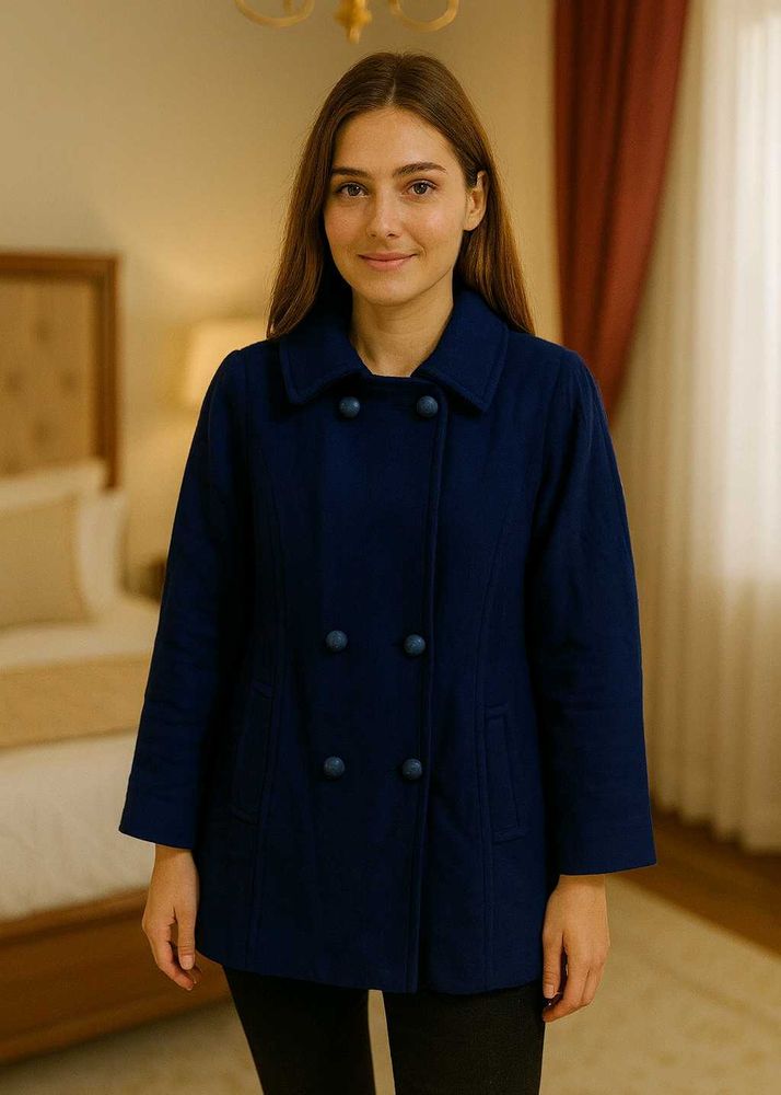 🇳🇿💫💗Elegant Navy Blue Peacoat