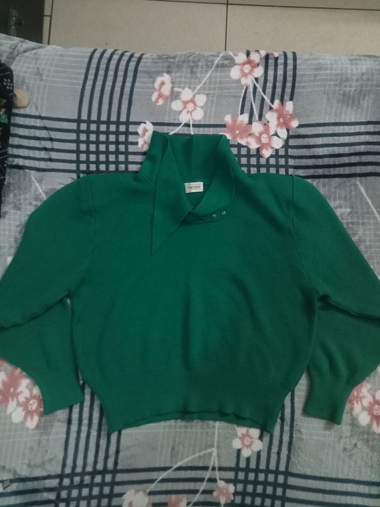 Crop Top Woolen