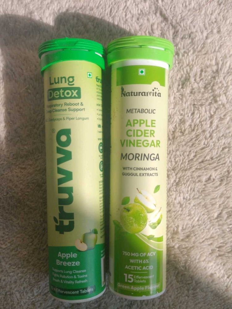 Truvva Lung Detox &amp; Naturavita ACV