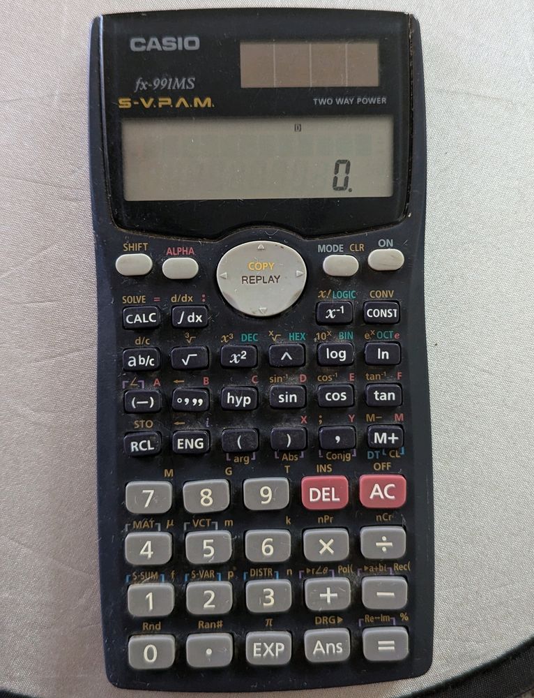 Casio Scientific Calculator Without Cap