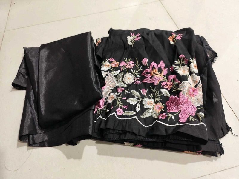 Muslin Silk Material Suit Sale