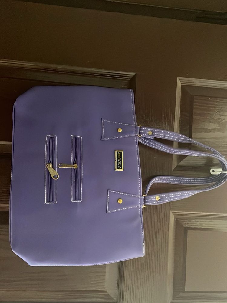 New Stylish Purple Tote Bag