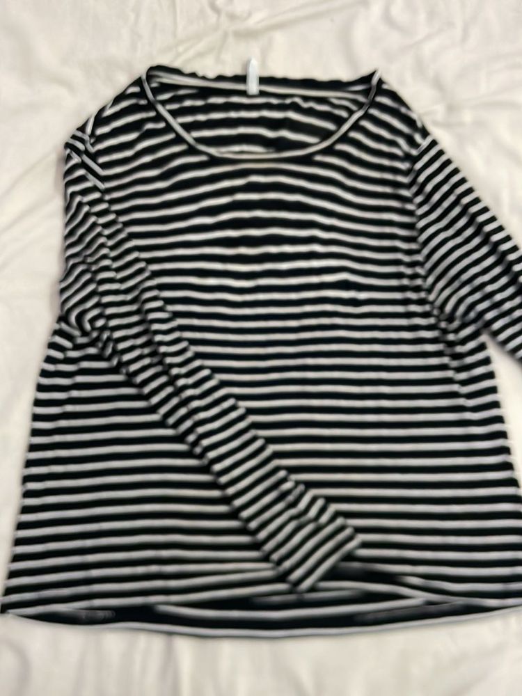 Striped Long Sleeve Top