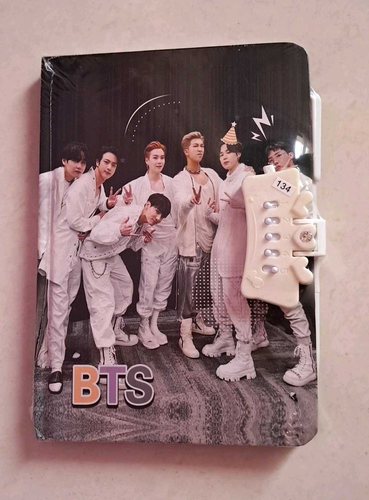 BTS Lock Diary