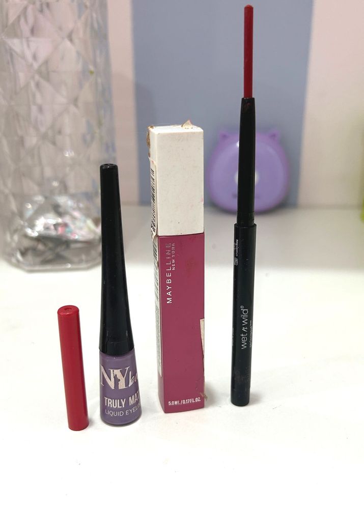 Set Of 3 | Maybelline &amp; WetN wild &amp; NYE Bae