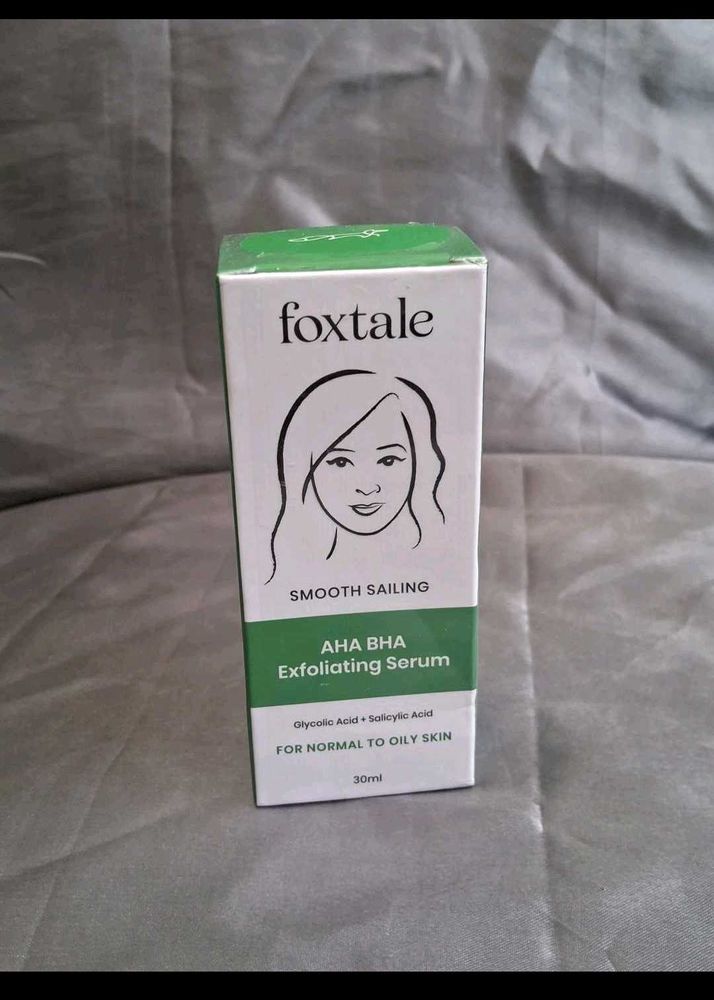 Foxtale Aha Bha Exfoliating Serum