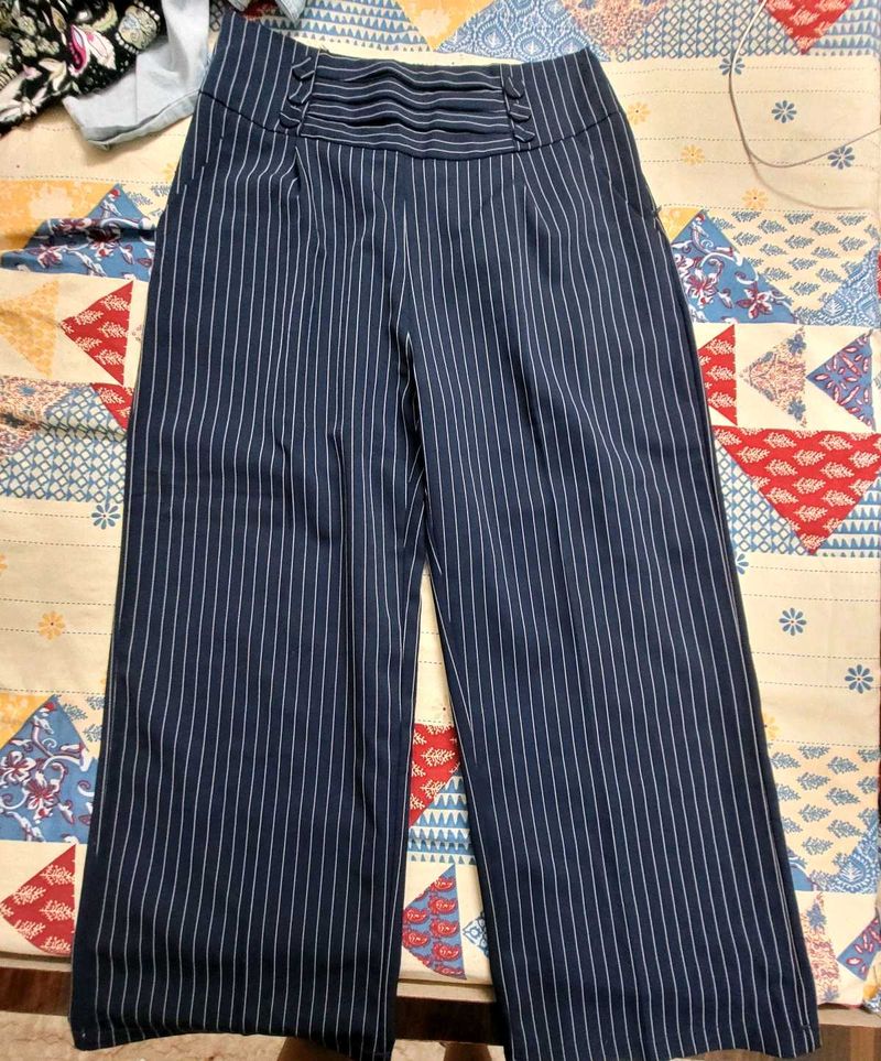 Striped Wide Leg Pants