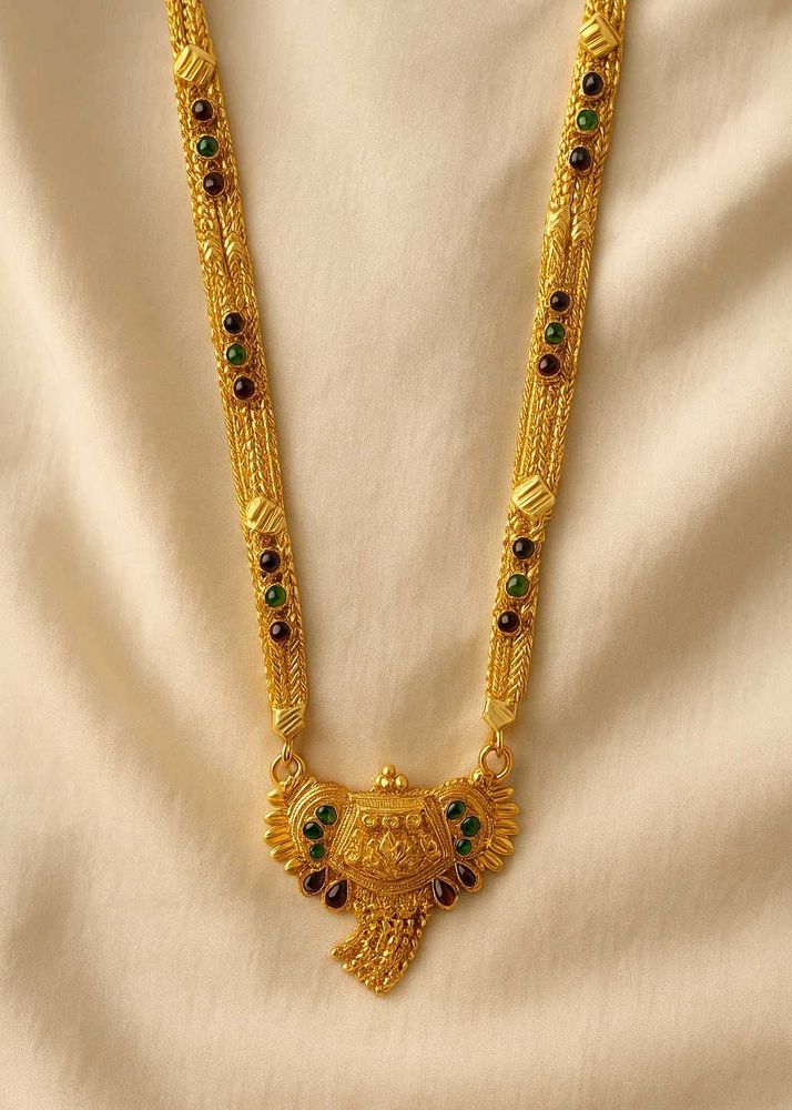 🖤💛 Short Traditional Mangalsutra – Brand New