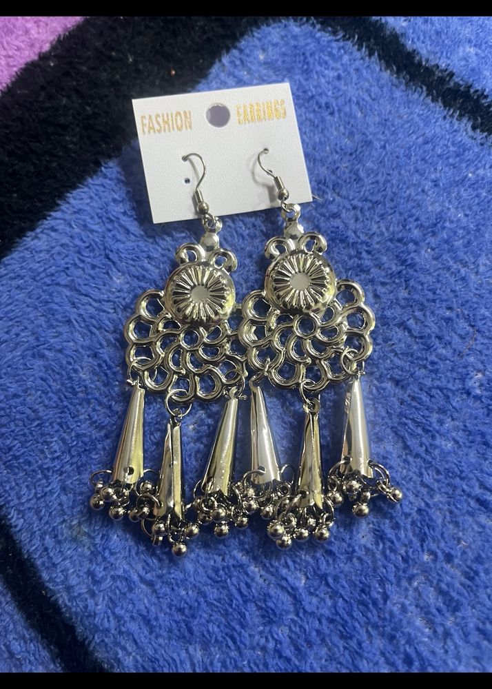 Stylish Silver Earing #113