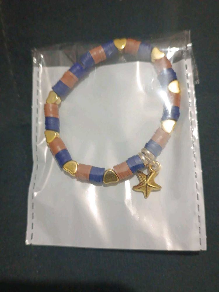 Star Charm Heishi Bracelet