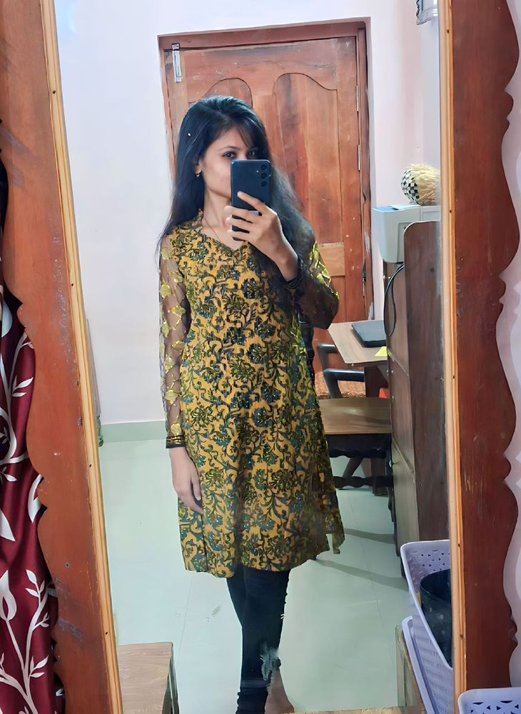 Yellow Kurti