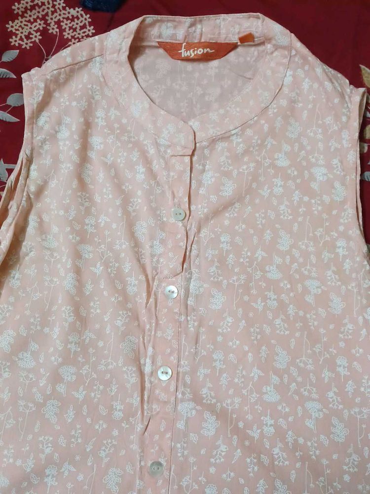 Floral Sleeveless Top