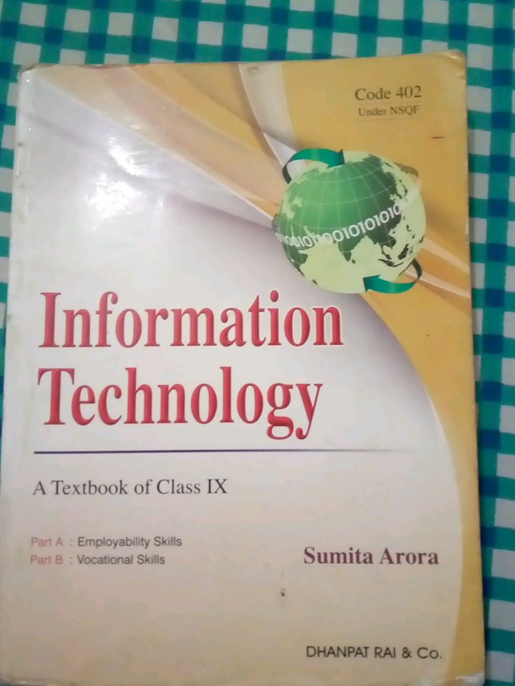 Information Technology Computer Class 9th Book By Sumit Arora