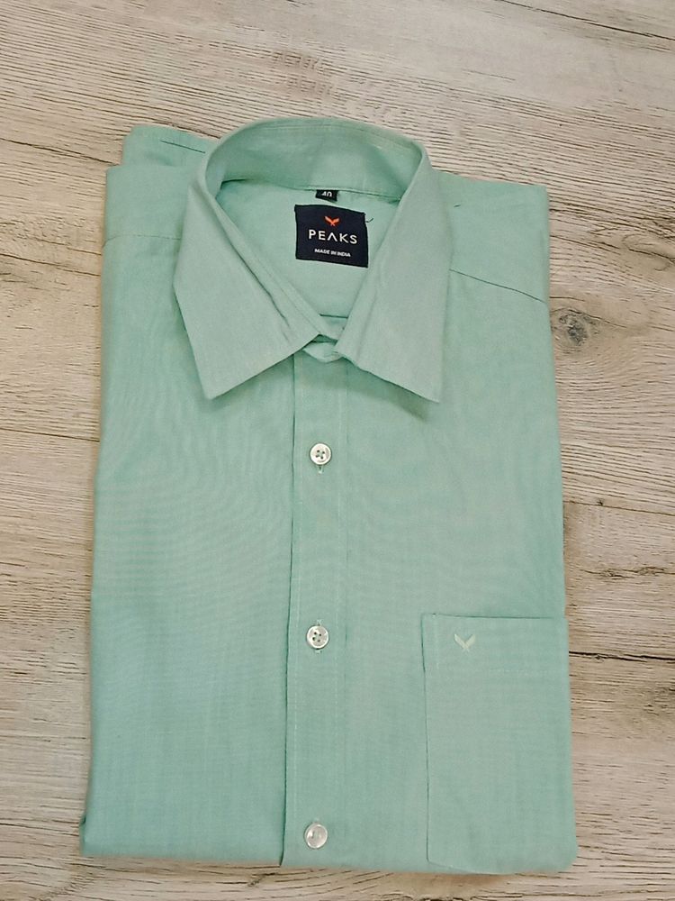 Peaks Brand Men Shirt Size 40