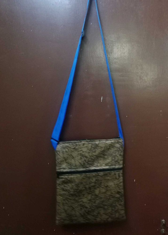 Abstract Print Crossbody Bag