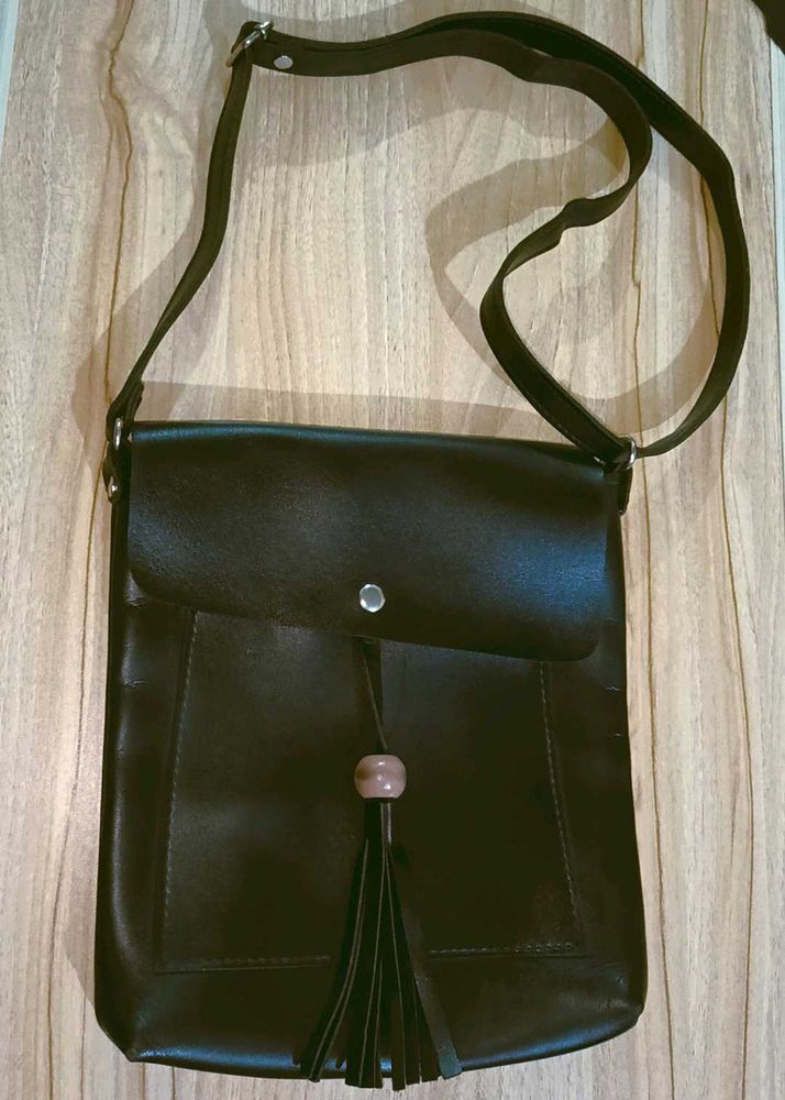 Black Leather Bag