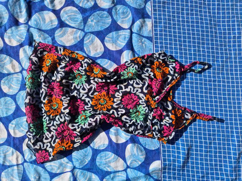 FLoral cami top (Y2k fashion 🤌💕)