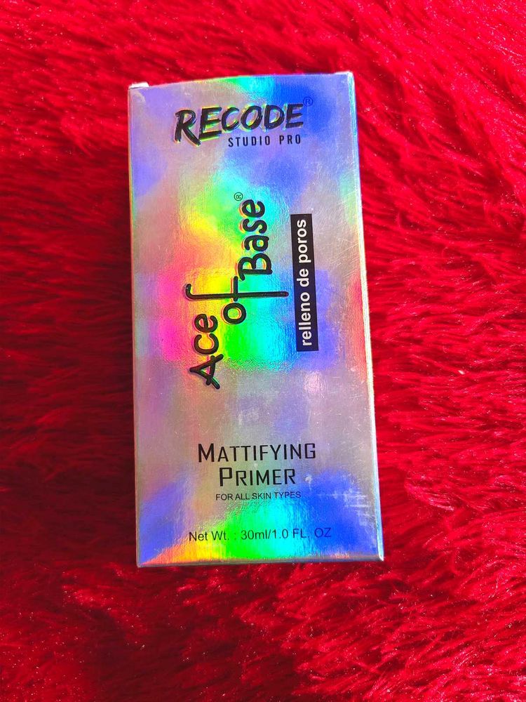 Recode Ace of Base Mattifying Primer for Face Make