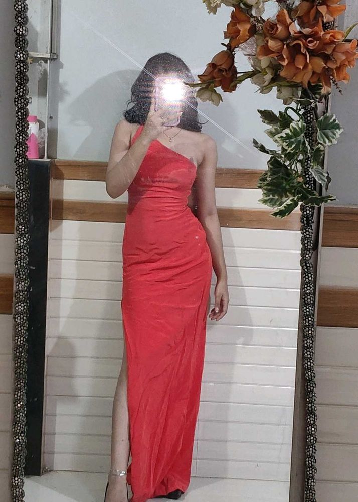 Slit Bodycon Dress