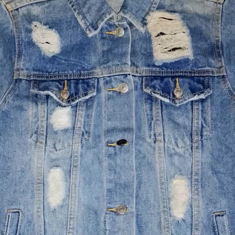 Blue Denim Jacket Size M
