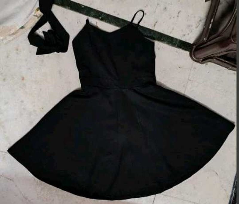 Cute Black Partywear Dress..
