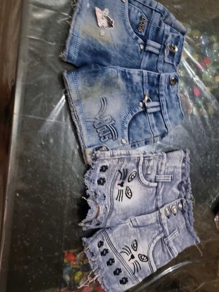 Jean Fabrics Shorts