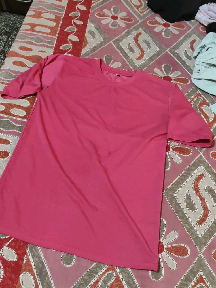Pink T-Shirt 32 size
