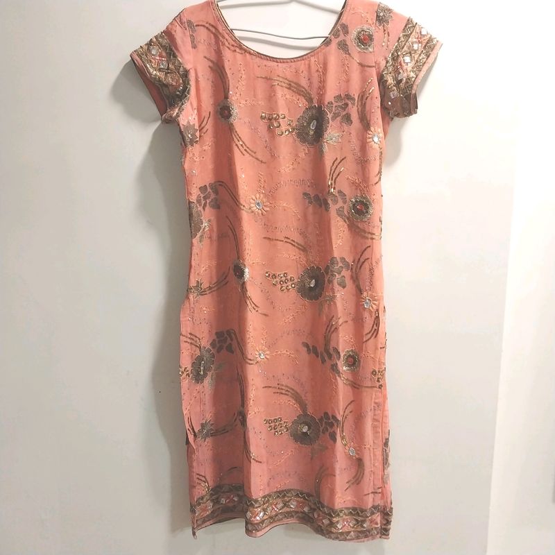 Kurta Plazoo Dupatta