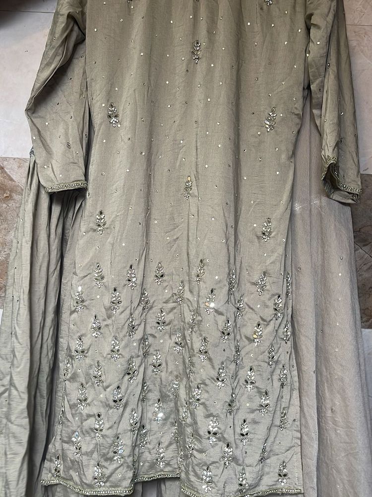 Beautiful Pakistani Gharara Set