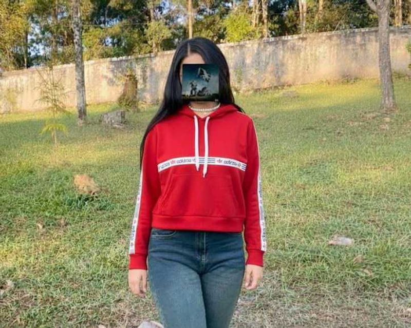 Red Adidas Hoodie