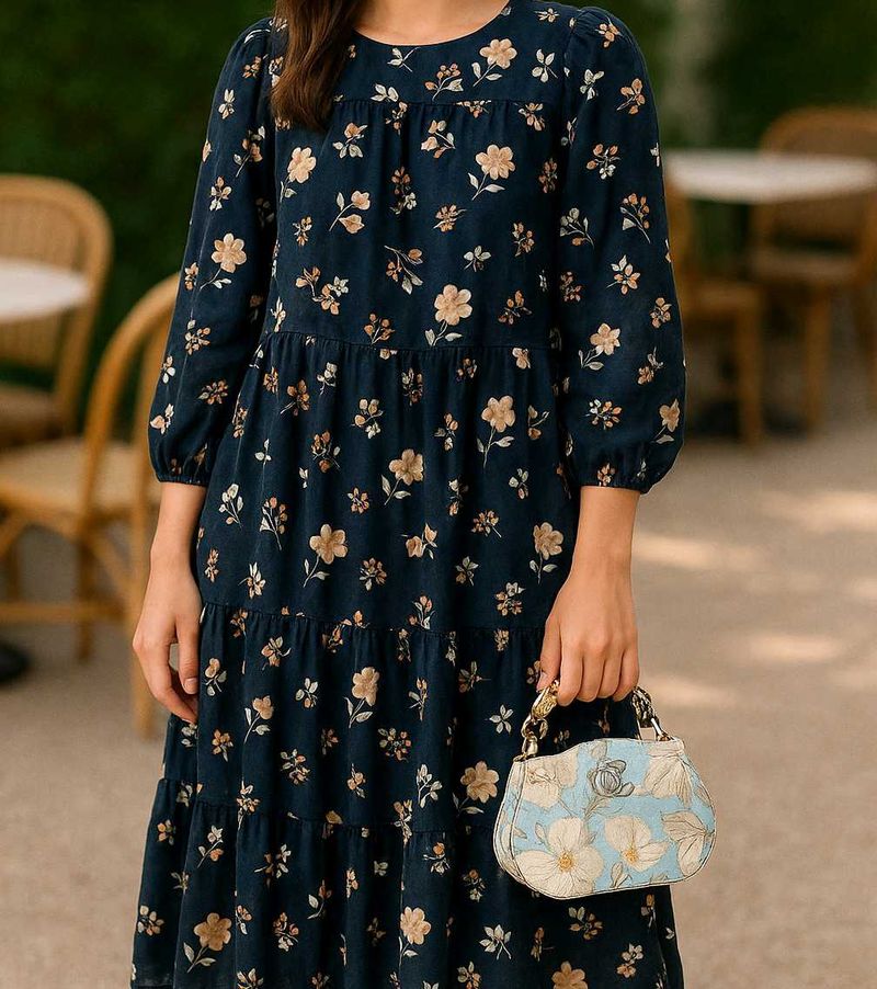 🌸 Brand New Floral Maxi Dress – Brunch Look Ready