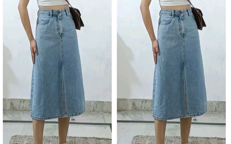 Denim Skirt