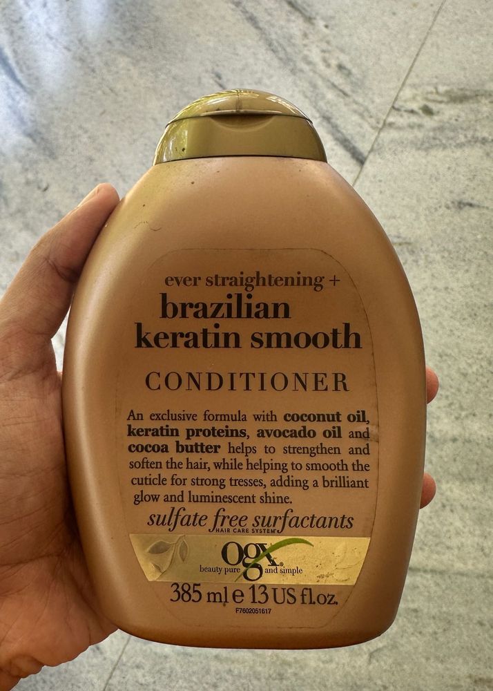 OGX Brazilian Keratin Smooth conditioner