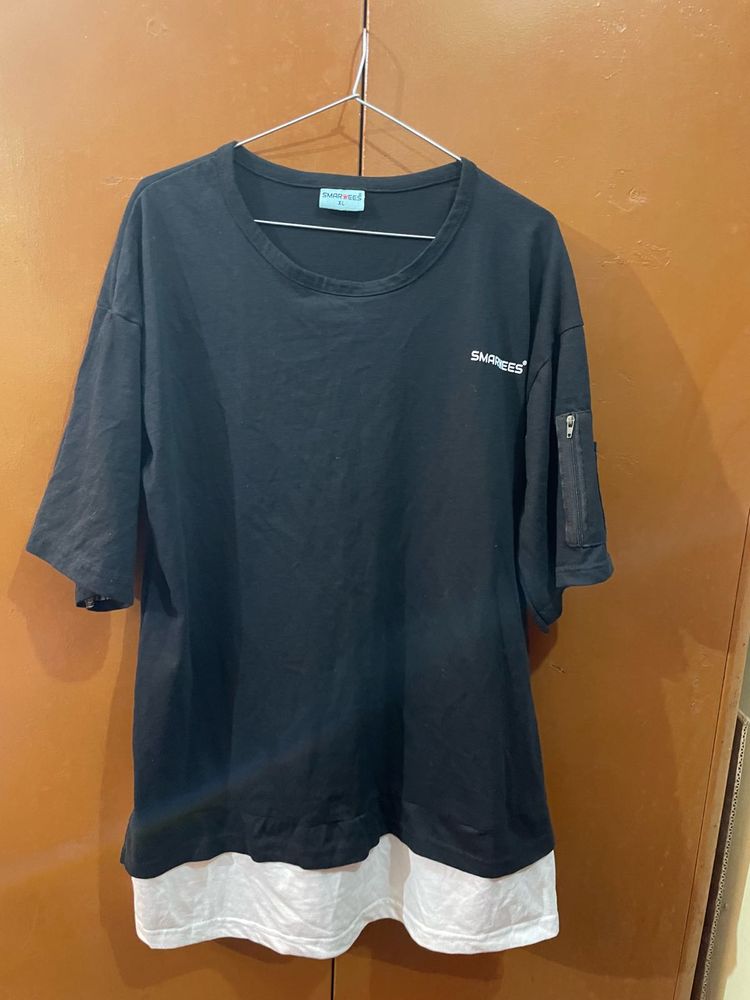 Trendy Black T-Shirt