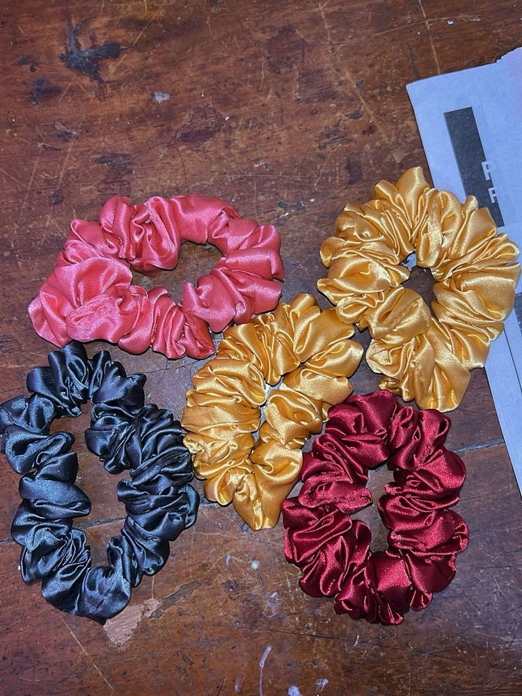 Satin Scrunchies