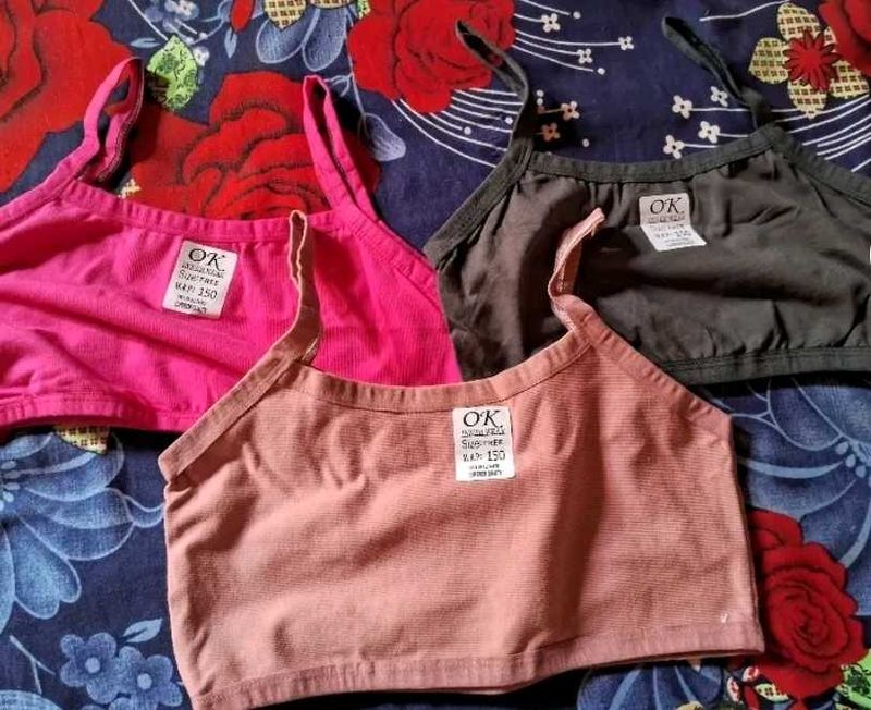 Colorful Bra 3 set 🥰😍😍😍💗💞✨