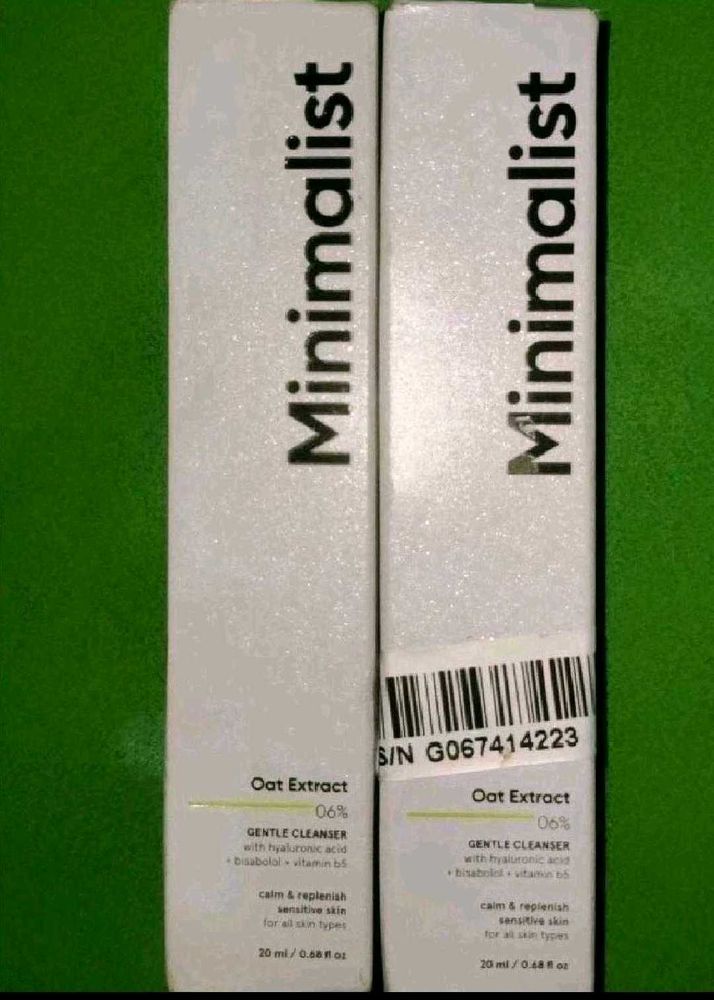 Minimalist Oats Face Wash