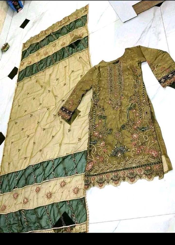 Embroidered Original Pakistani Suit