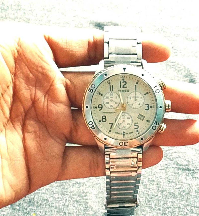 Timex E-Class Moxikind-cv Chronograph Dial Watch