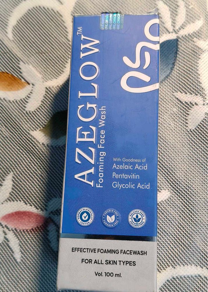 Azeglow Foaming Face Wash