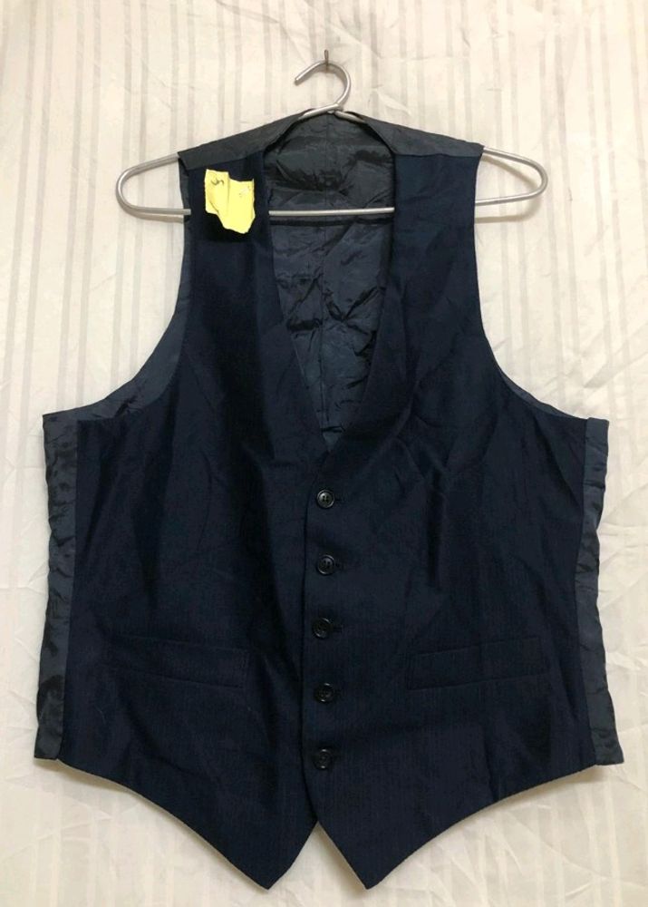 Blue Formal Waistcoat