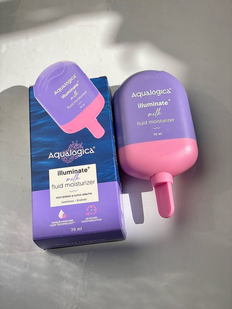 Aqualogica Illuminates Milk Fluid Moisturiser