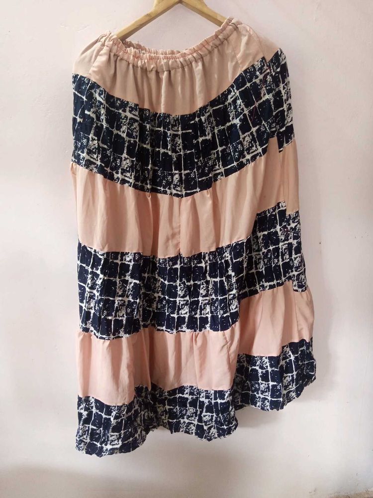 Stylish Tiered Maxi Skirt