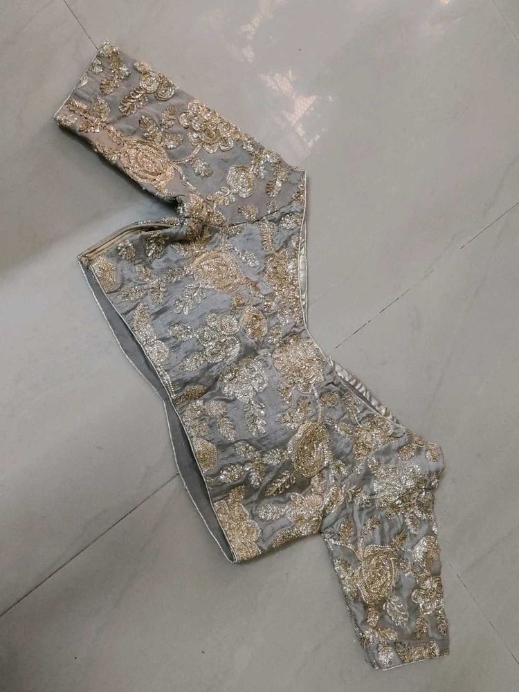 Grey Color Blouse