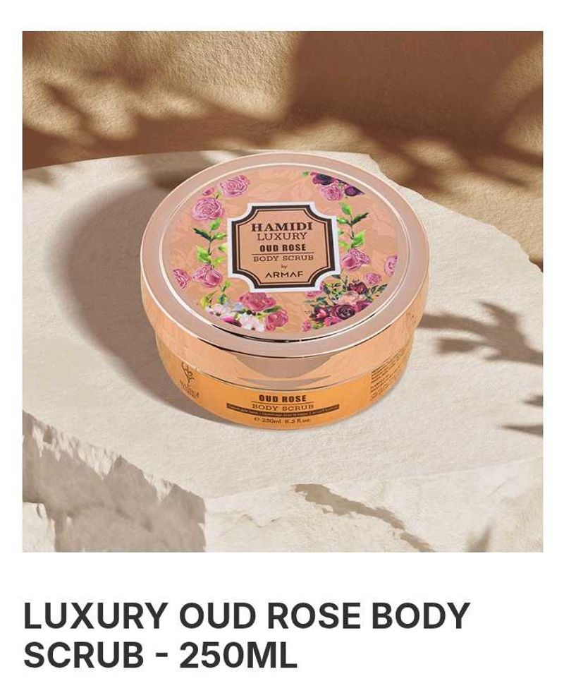Luxury Oud Rose Body Scrub