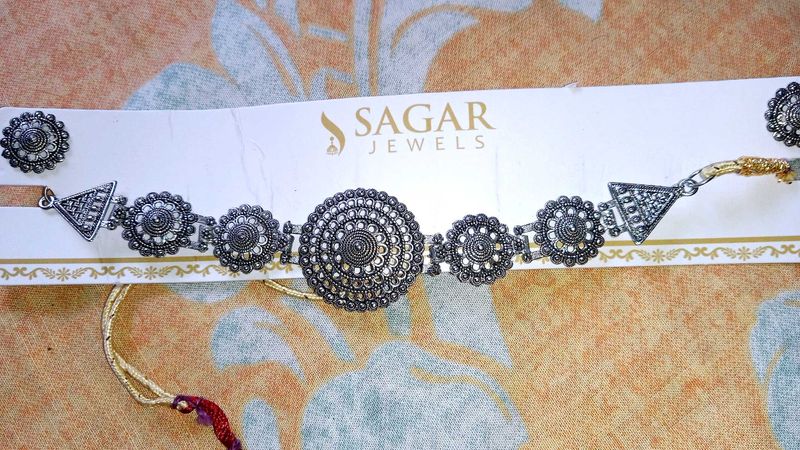 Sagar Jewels Necklace Set